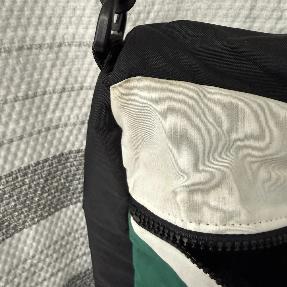 RARE Vintage JAMMIN' Brand Messenger Bag Michigan State Logo‎ Colorblock 90's